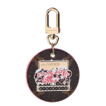 Louis Vuitton Monogram Illustre Posies Bag Charm 1 of 4