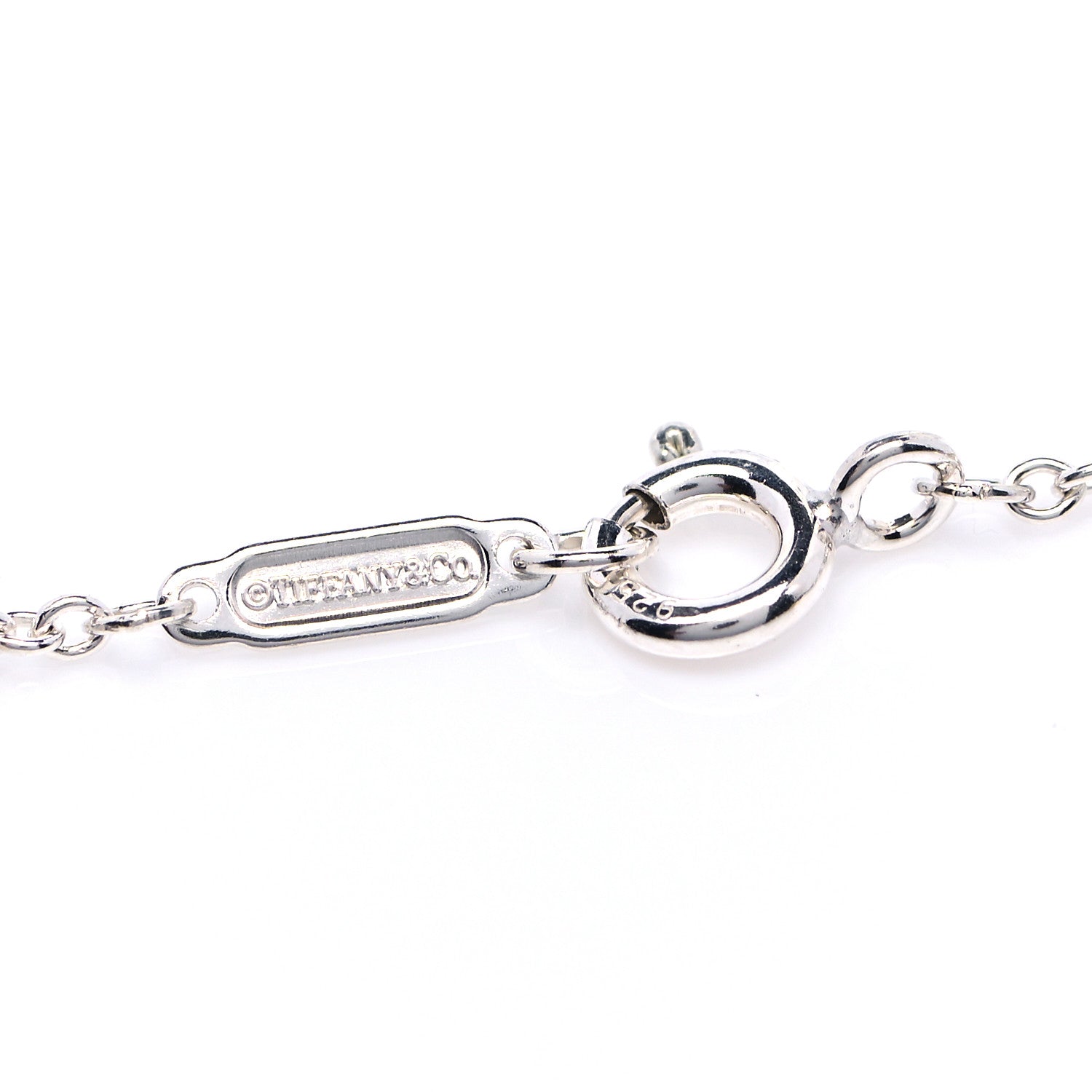 Tiffany Sterling Silver Enamel Love Notes Charm Bracelet Blue 4 of 6