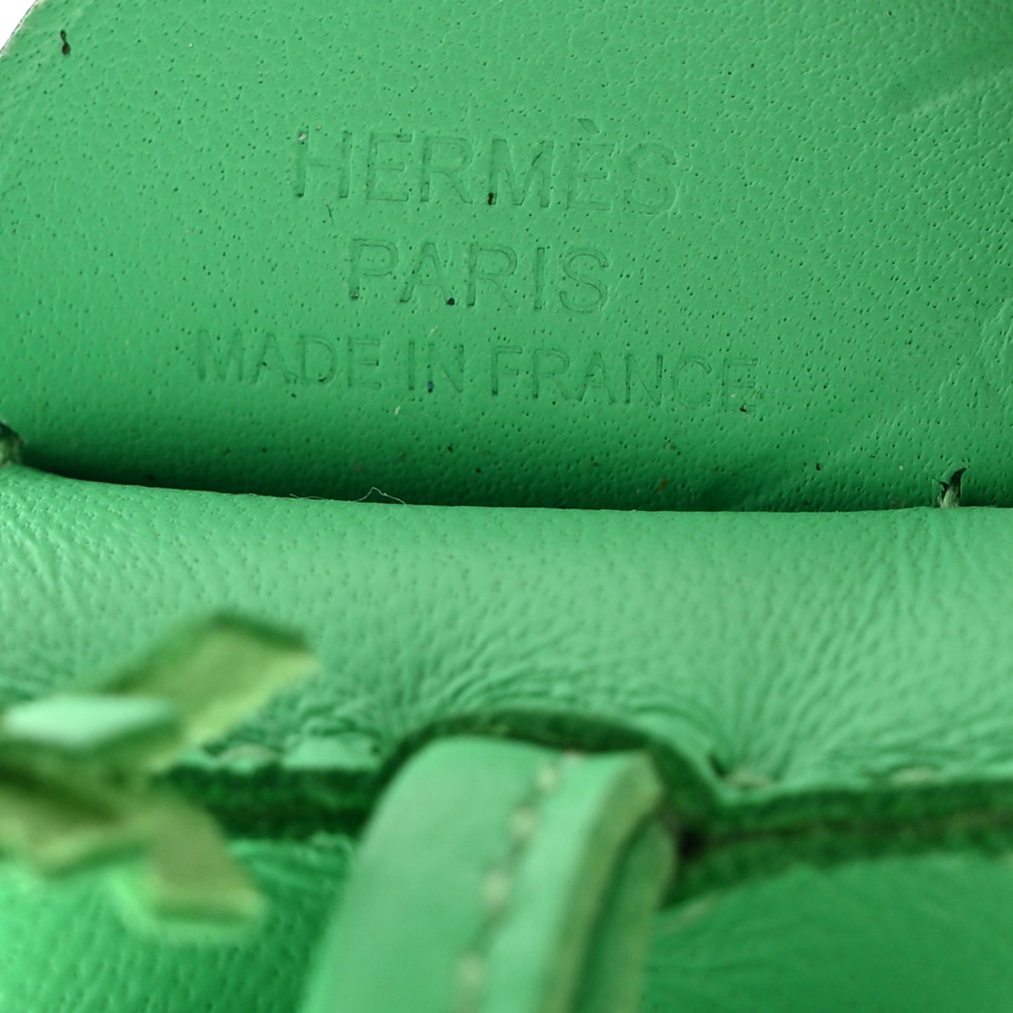 Milo Lambskin Grigri Rodeo Pegase Horse Bag Charm PM Vert Comics