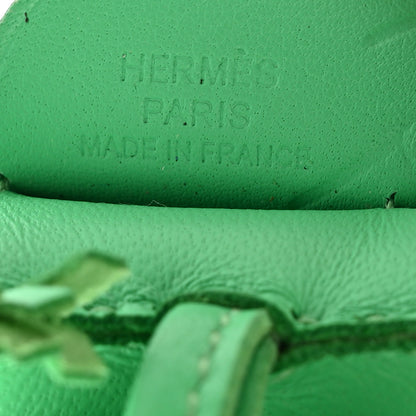 Hermes Milo Lambskin Grigri Rodeo Pegase Horse Bag Charm PM Vert Comics 3 of 5