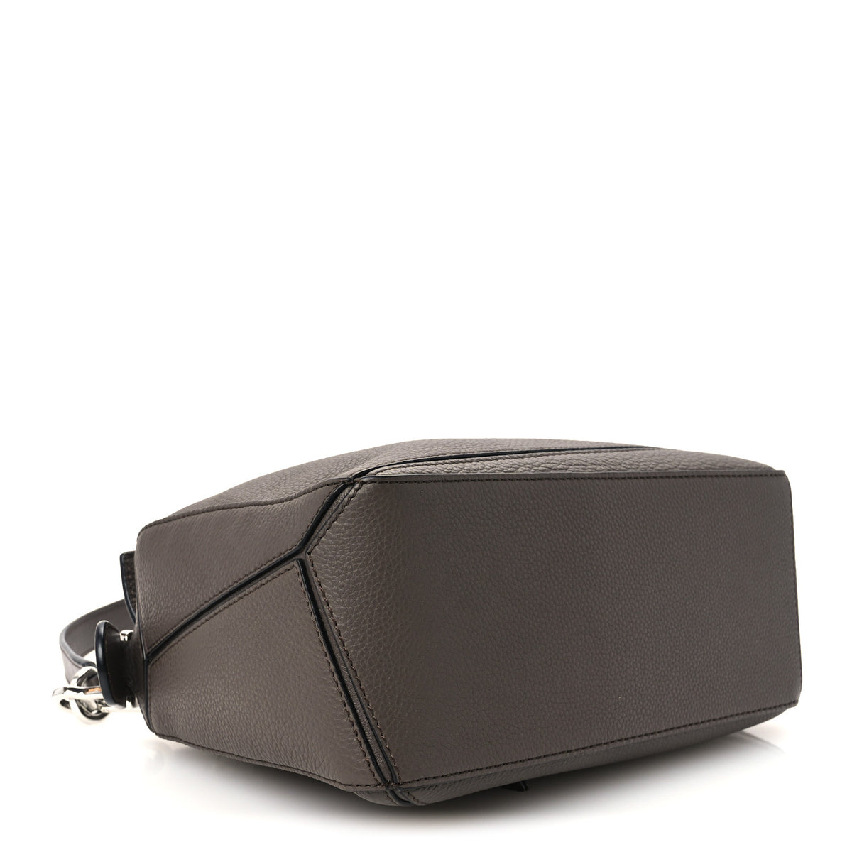 Calfskin Small Puzzle Bag Dark Taupe