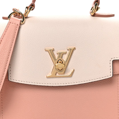 Louis Vuitton Soft Calfskin Mini Lockme Ever Rose Trianon Quartz 7 of 9