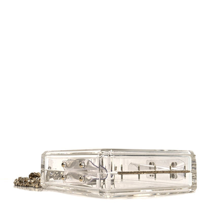 Chanel Transluscent Plexiglass Perfume Bottle Clutch 3 of 9