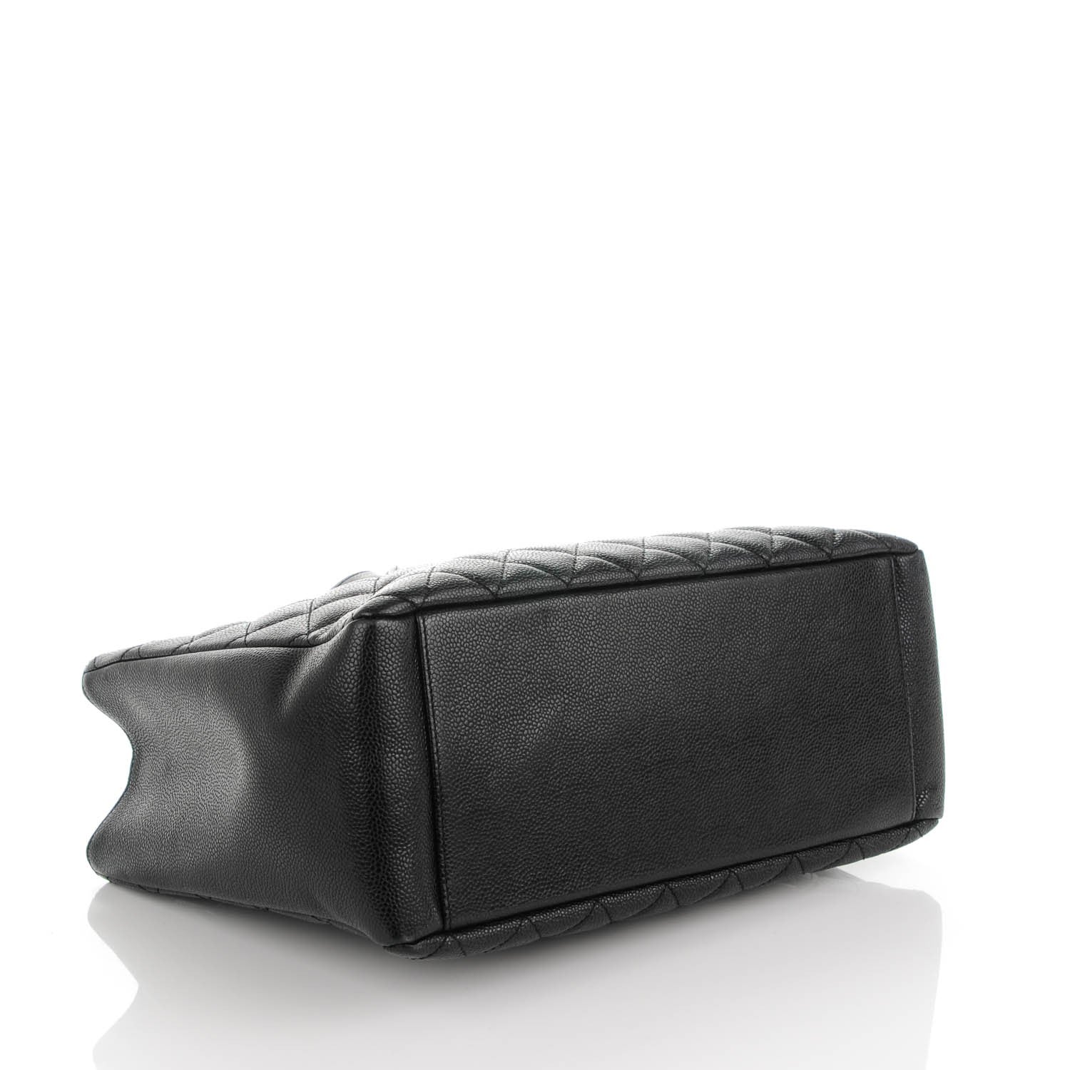 Chanel Caviar Quilted Grand Shopping Tote GST Black 4 of 7