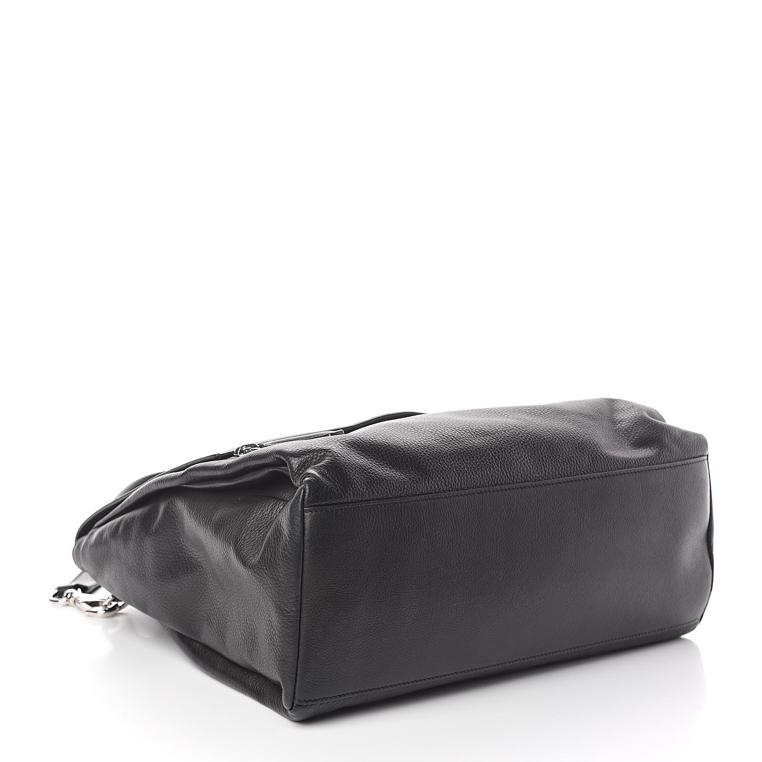 Givenchy Waxy Grained Calfskin Medium Pandora Pure Flap Bag Black 4 of 10