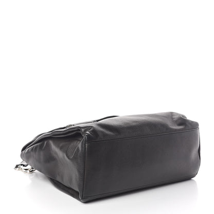 Givenchy Waxy Grained Calfskin Medium Pandora Pure Flap Bag Black 4 of 10