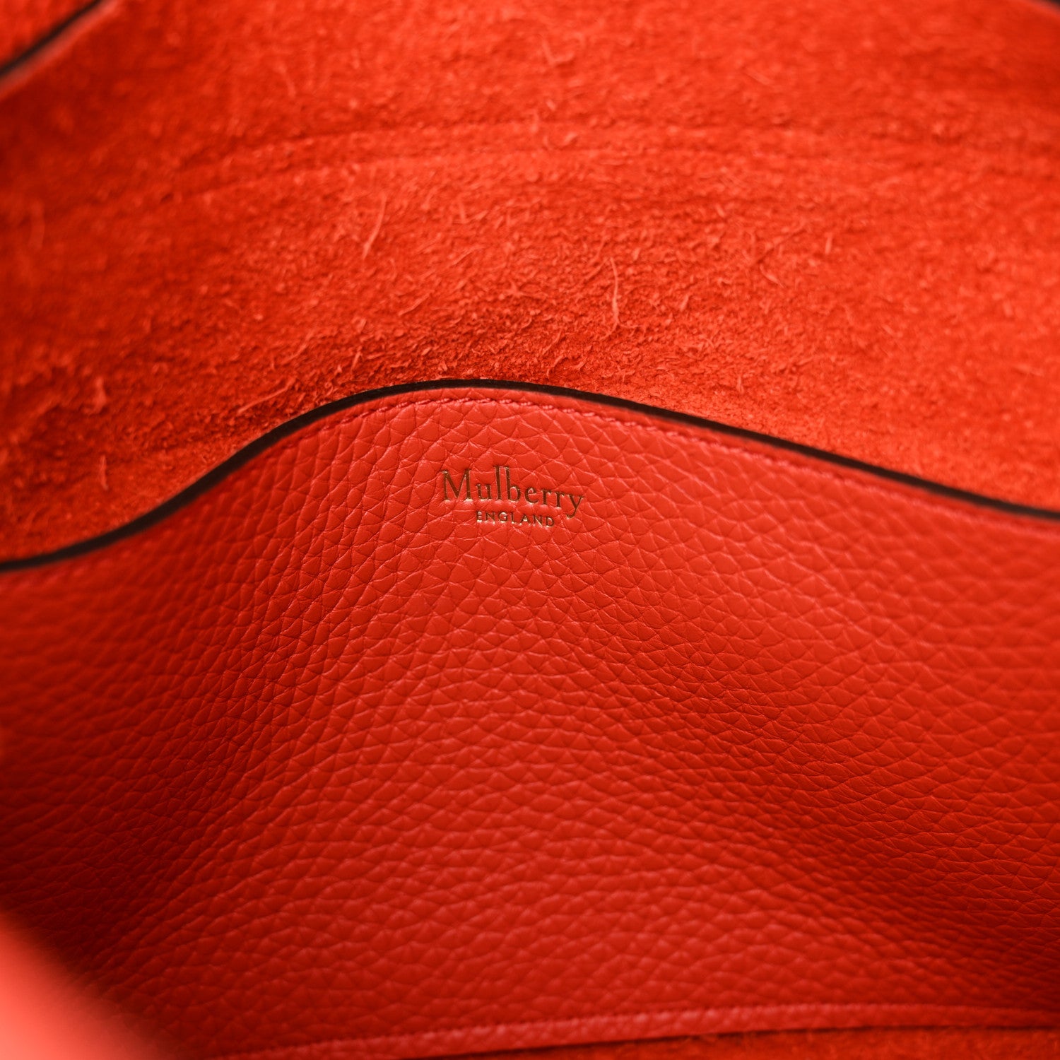 Mulberry Heavy Grain Medium Alexa Coral Orange 1754590 – FASHIONPHILE