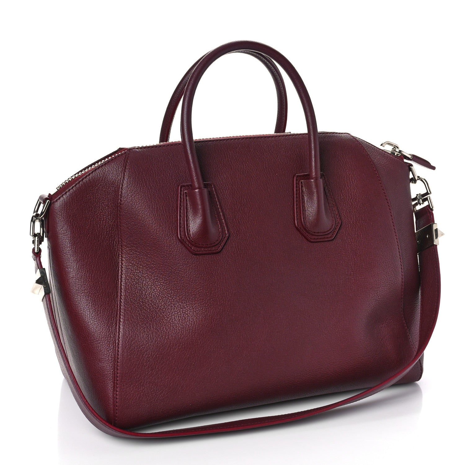 Givenchy Sugar Goatskin Medium Antigona Oxblood 3 of 9