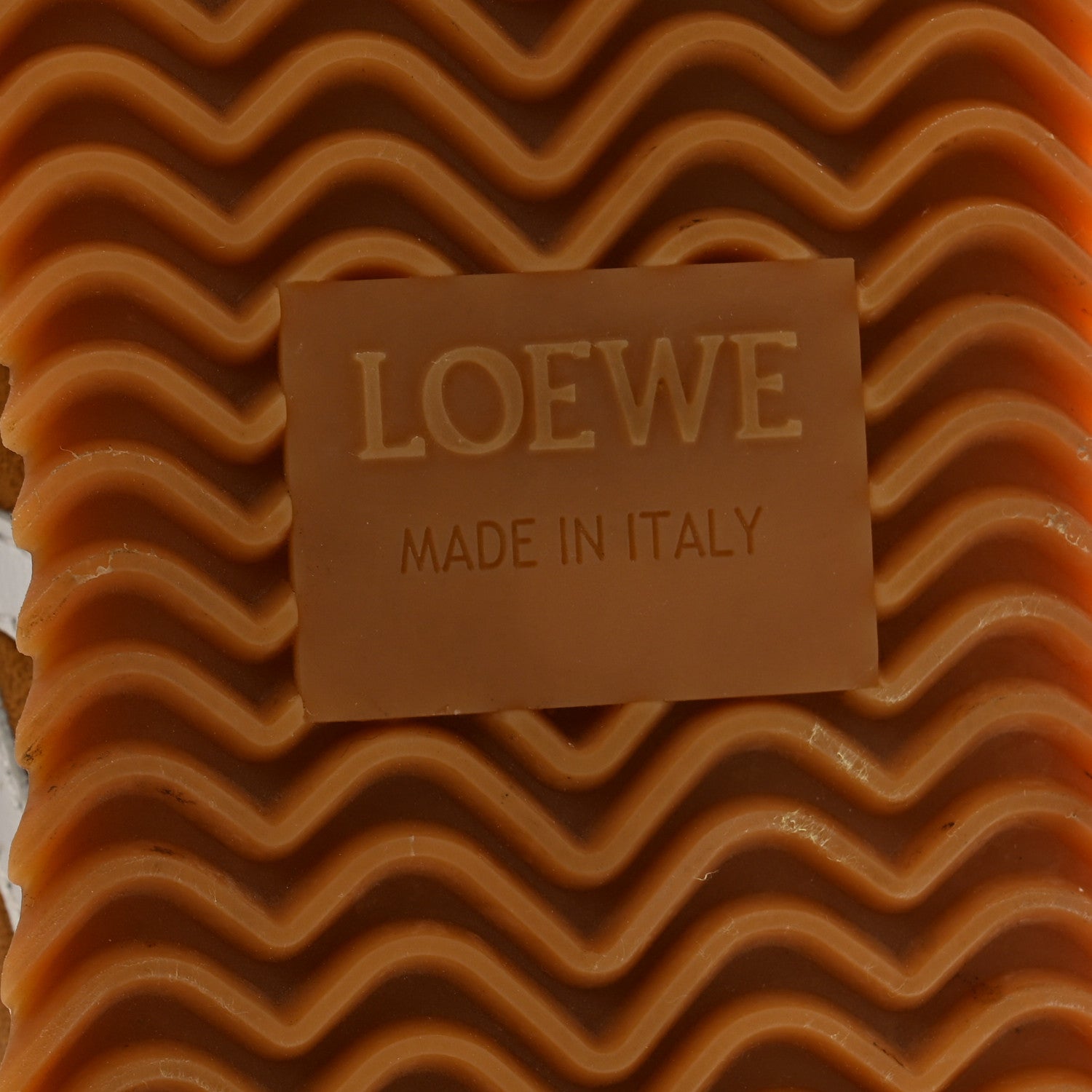 Loewe Nylon Suede Flow Runner Sneakers 38 Gold 10 of 11