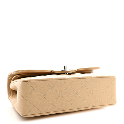 Chanel Caviar Quilted Small Double Flap Beige 4 of 10