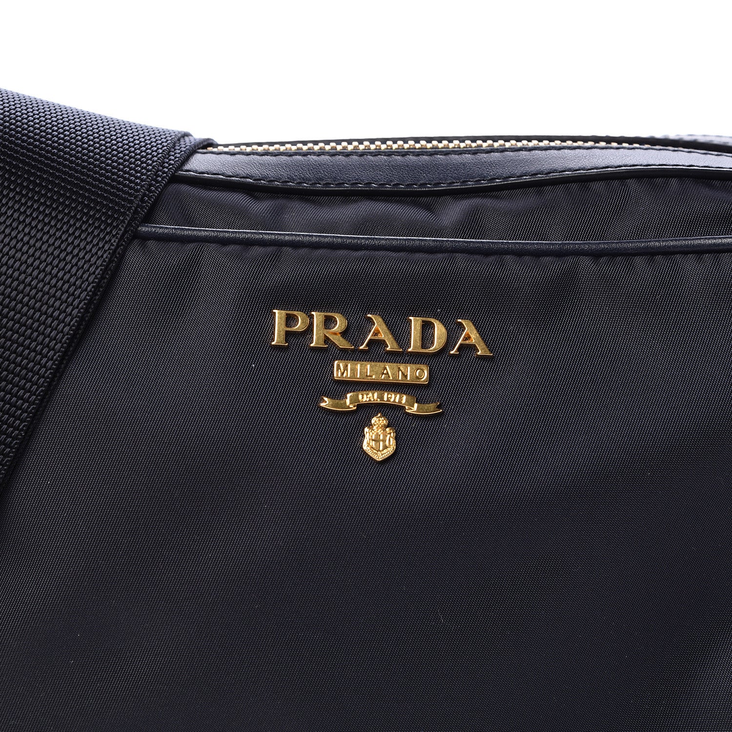 Prada Nylon Vela Crossbody Bag Baltico 9 of 11
