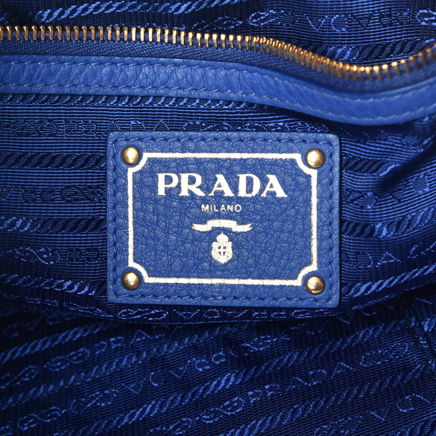 Vitello Daino Side Pocket Hobo Azzurro