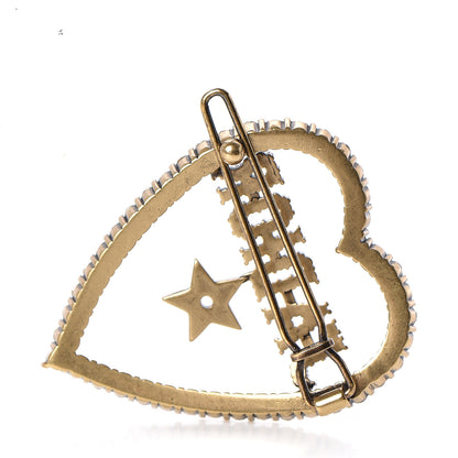 Christian Dior Crystal Heart J'Adior Barrette 2 of 4