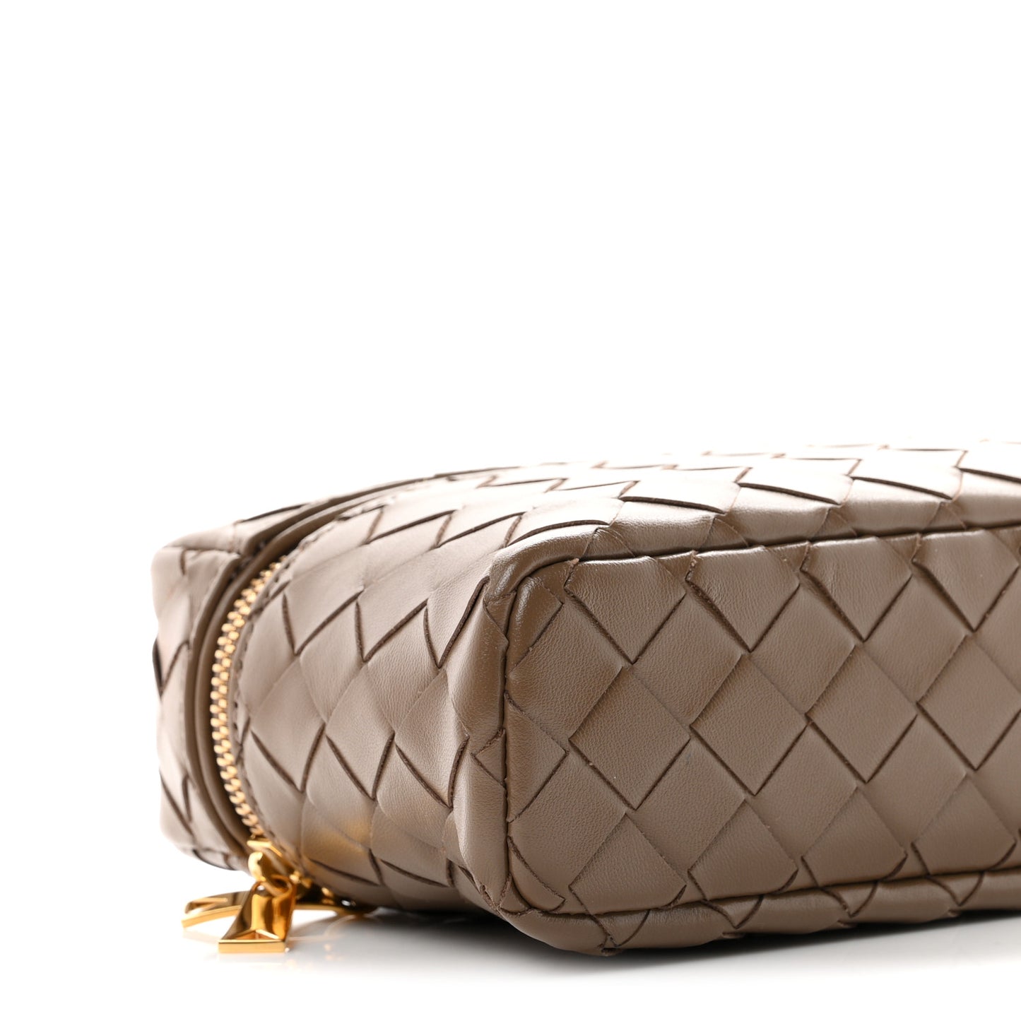 Calfskin Intrecciato Bang Bang Vanity Case Pinecone