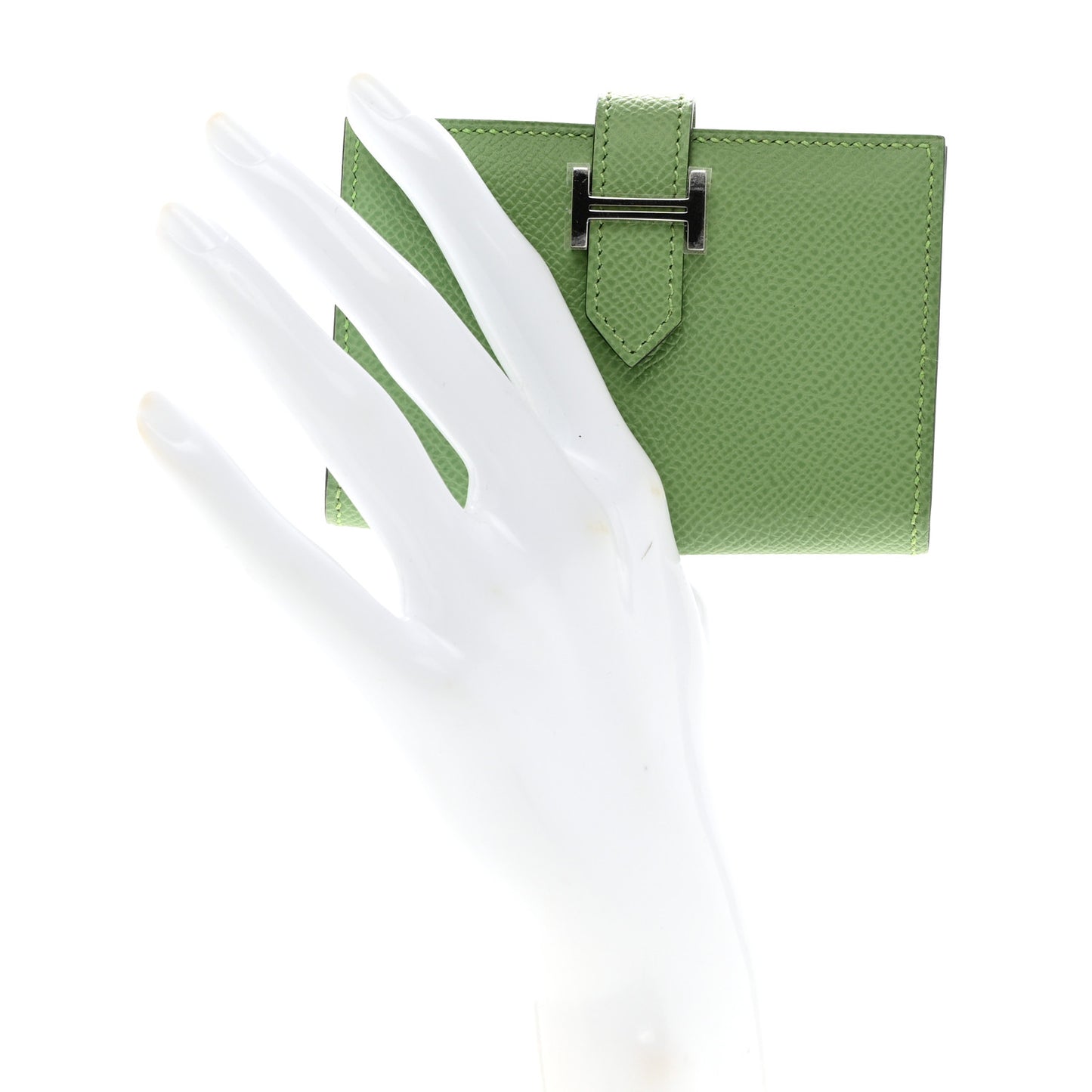 Epsom Bearn Card Holder Wallet Vert Criquet