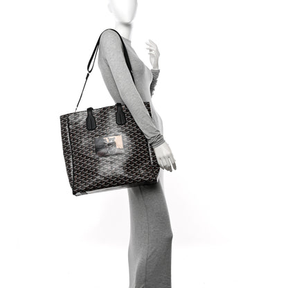 Goyard Goyardine Voltaire III Tote Black 2 of 11
