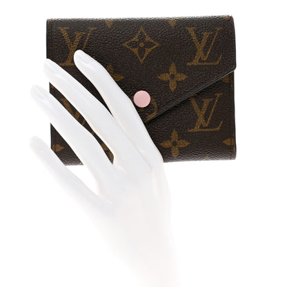 Louis Vuitton Monogram Victorine Wallet Rose Ballerine 2 of 6