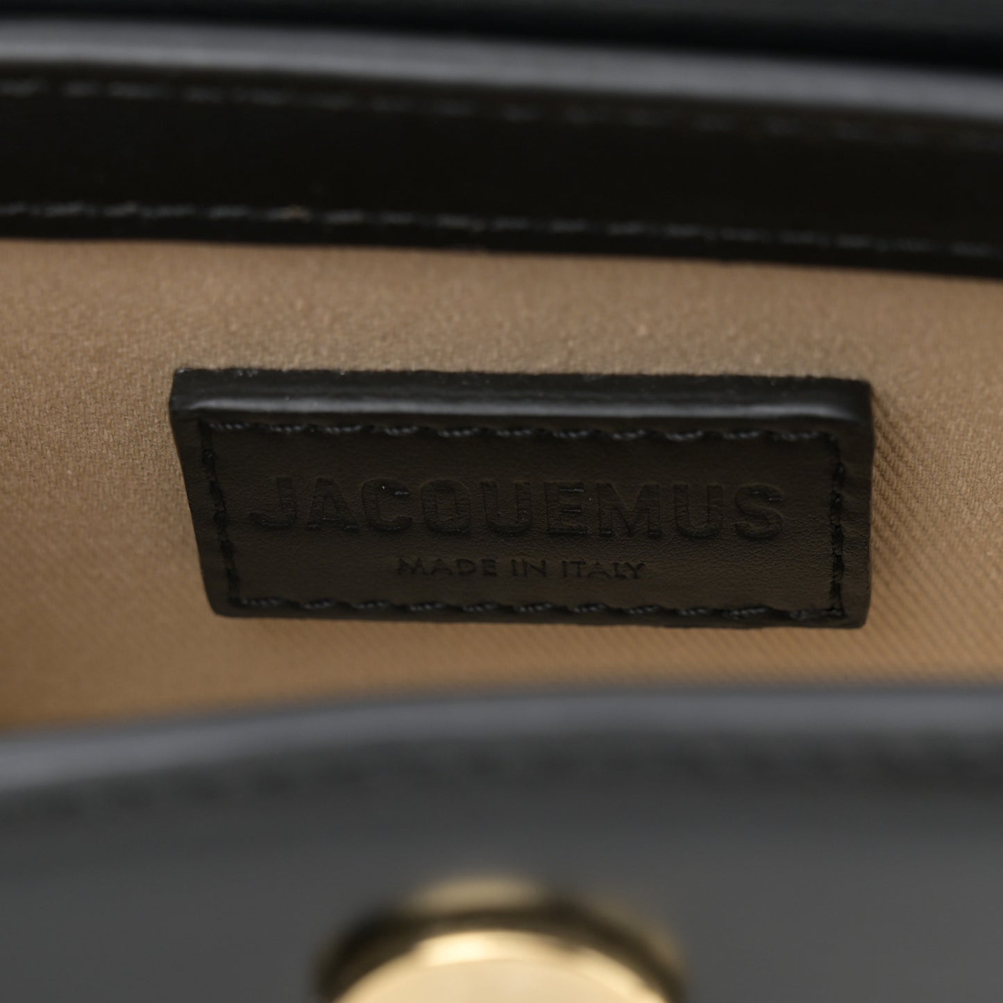 Smooth Calfskin Le Chiquito Black