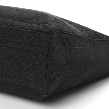 Christian Dior Nylon Cannage Large Lady Dior Black 7 of 10