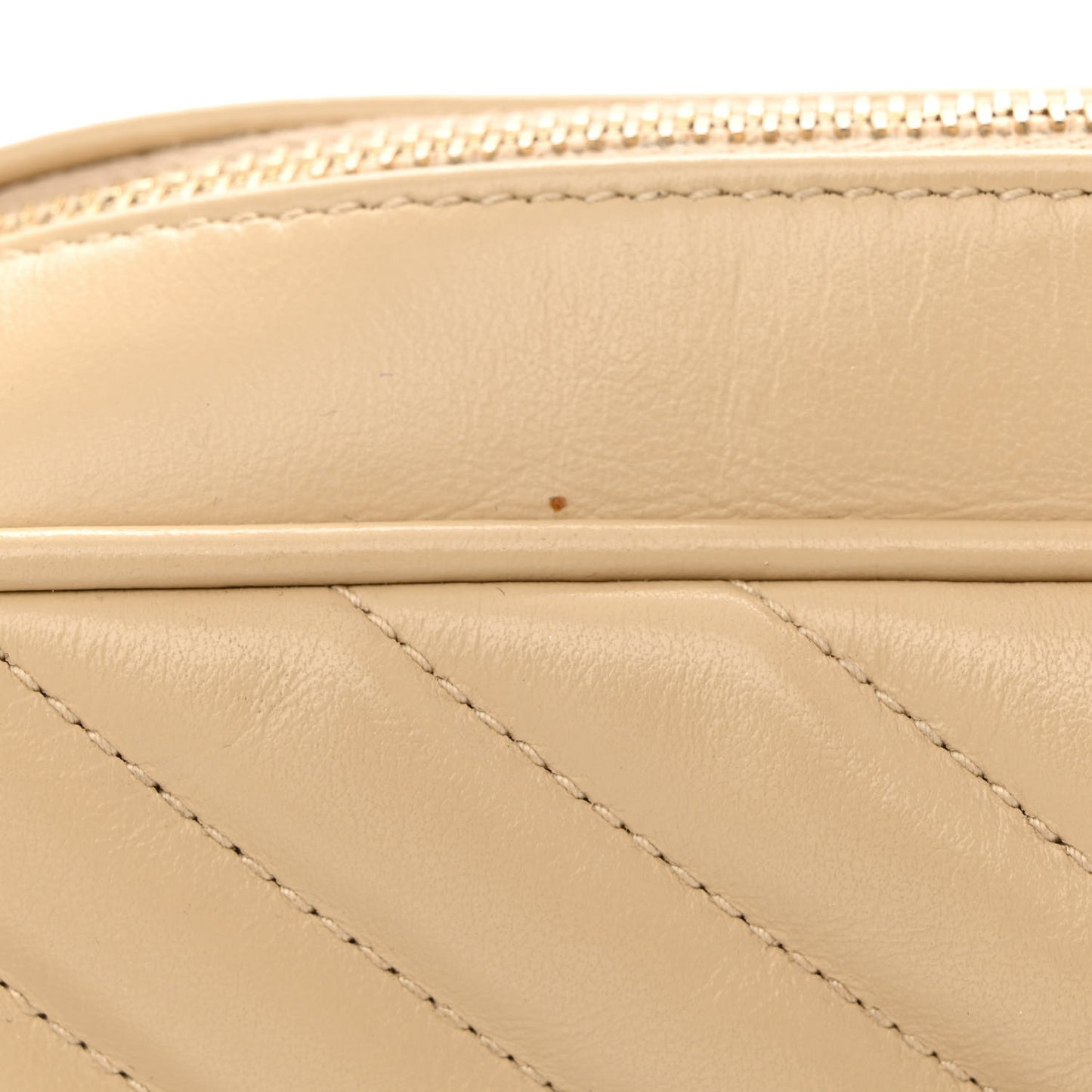 Calfskin Matelasse Monogram Lou Camera Bag Nude Powder