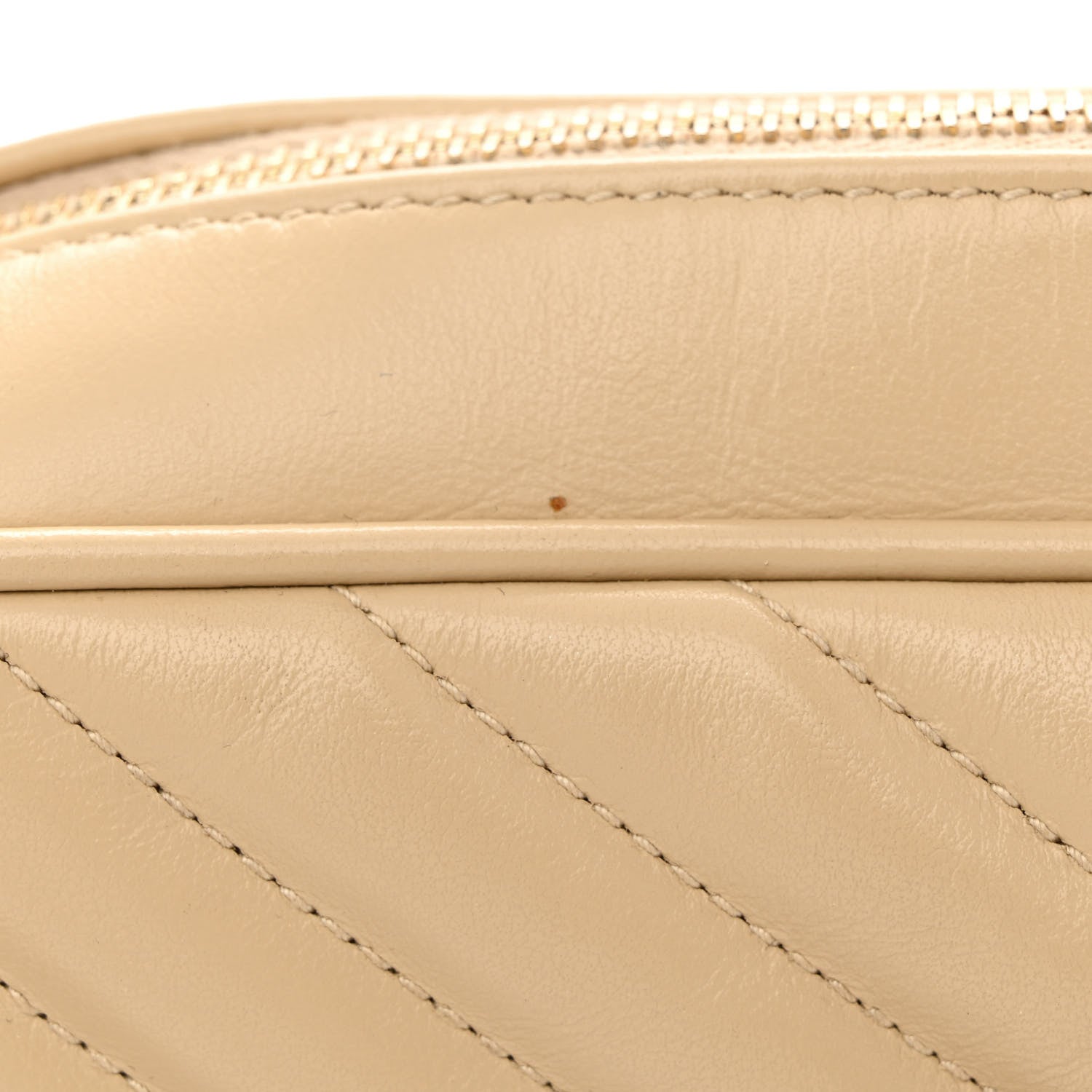 Saint Laurent Calfskin Matelasse Monogram Lou Camera Bag Nude Powder 10 of 11
