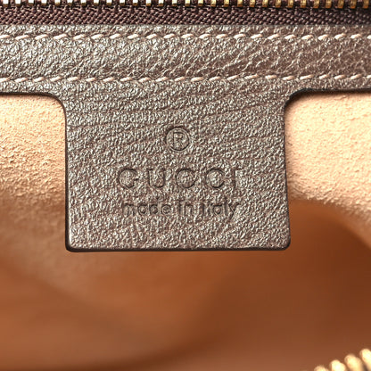 Gucci GG Supreme Monogram Web Small Ophidia Shoulder Bag Brown 5 of 9