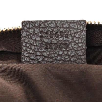 Gucci Crystal Monogram Medium Joy Boston Dark Brown 7 of 11