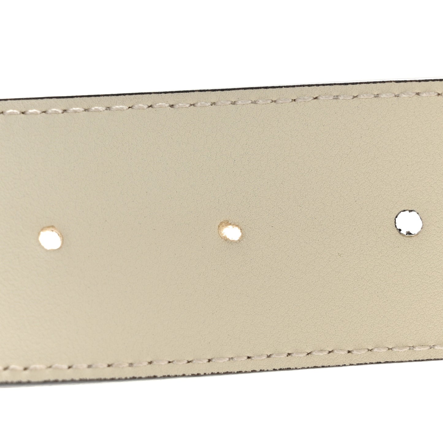 Calfskin Double G 40mm Belt 80 32 Mystic White