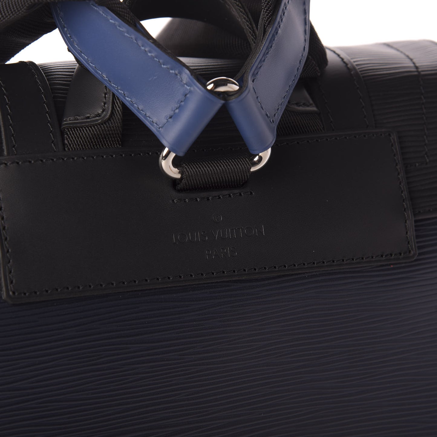 Epi Damier Cobalt Christopher Backpack PM