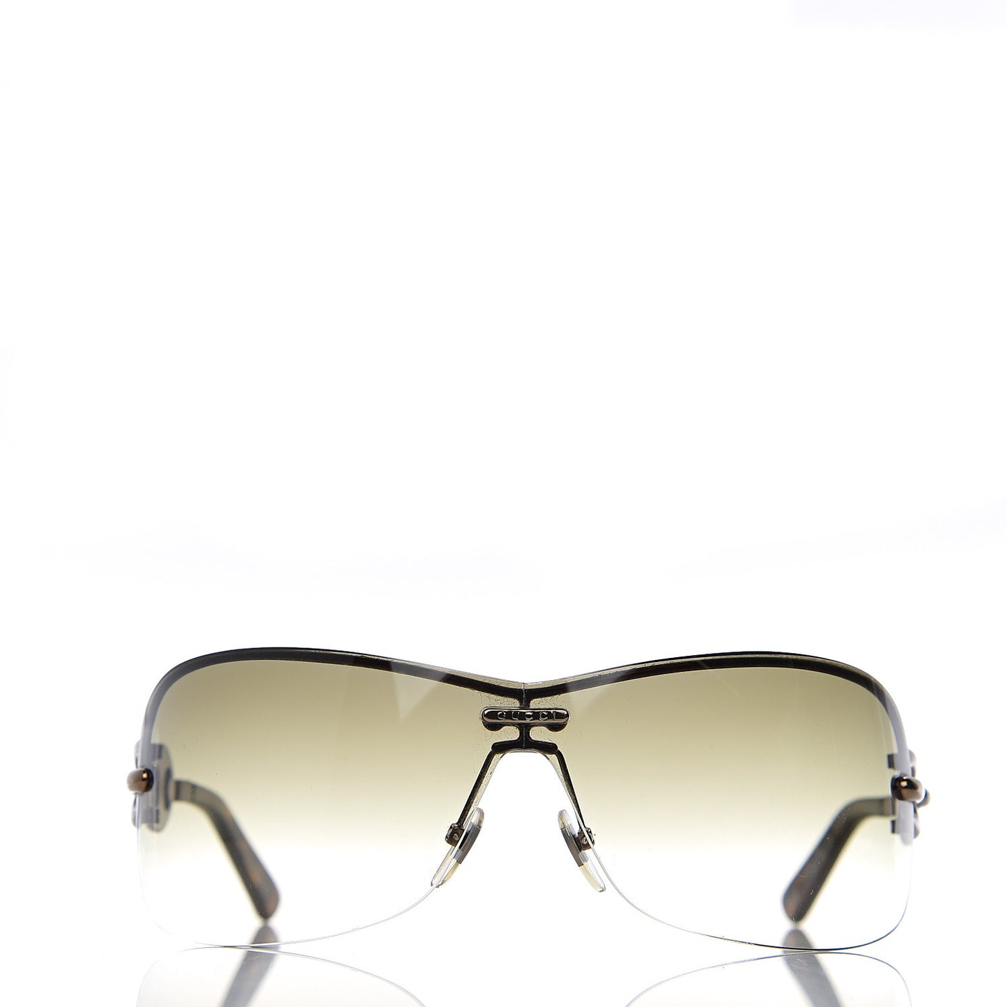 Semi Rimless Gradient Marina Chain Sunglasses GG2772S