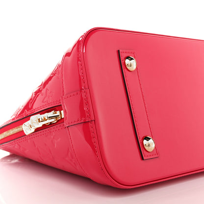Louis Vuitton Vernis Alma PM Hot Pink 8 of 9