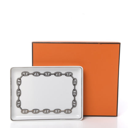 Hermes Porcelain Chaine d' Ancre Sushi Plate 8 of 8