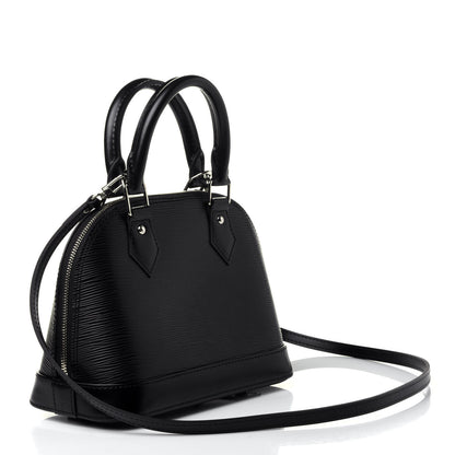 Louis Vuitton Epi Alma BB Black 2 of 4
