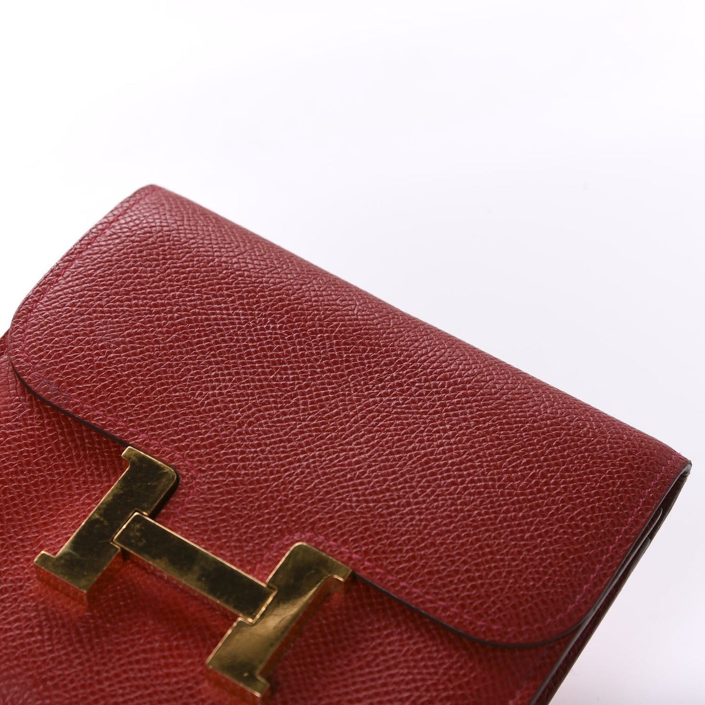 Epsom Constance Short Wallet Rouge Casaque
