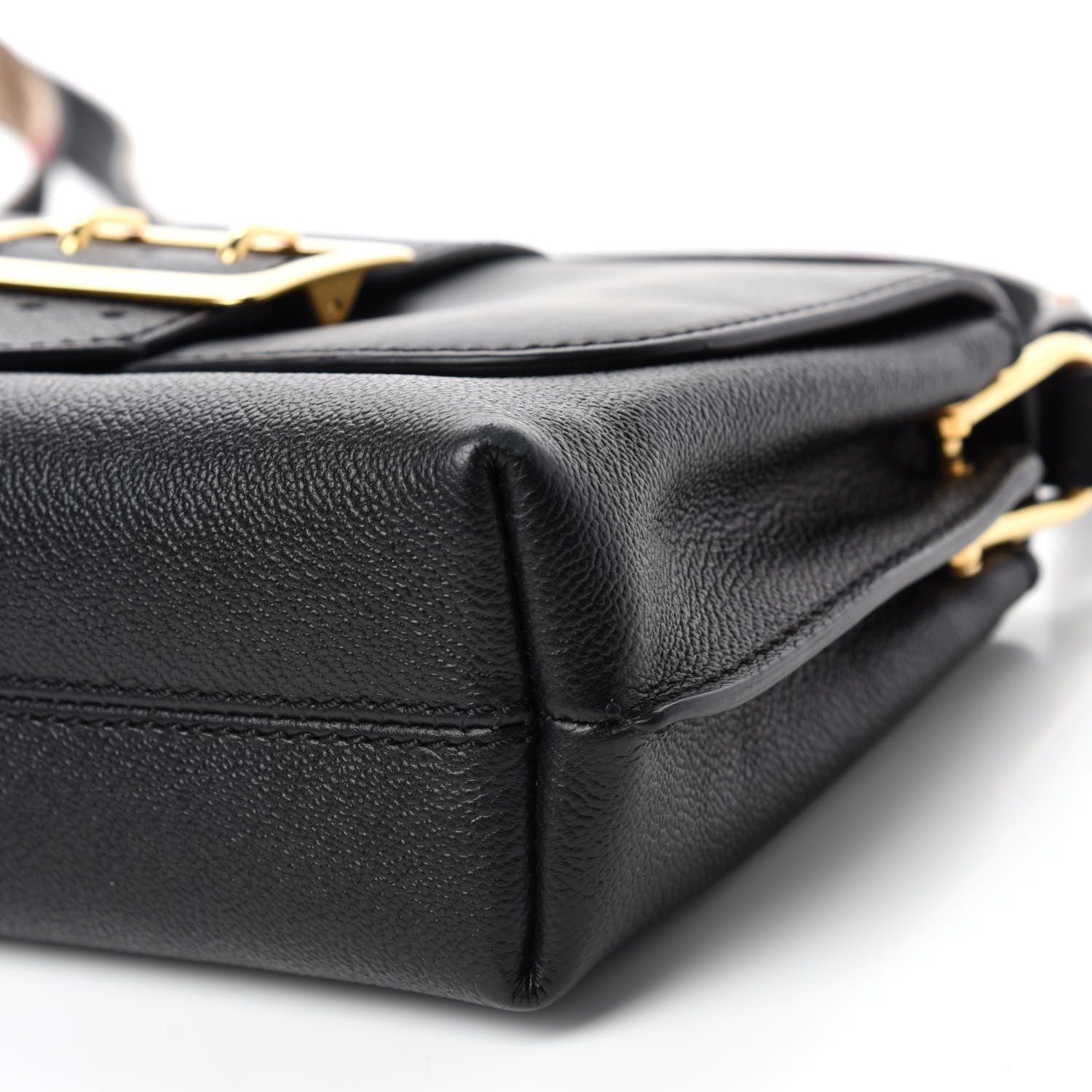 Burberry Soft Grain Calfskin Small Medley Crossbody Black 7 of 11