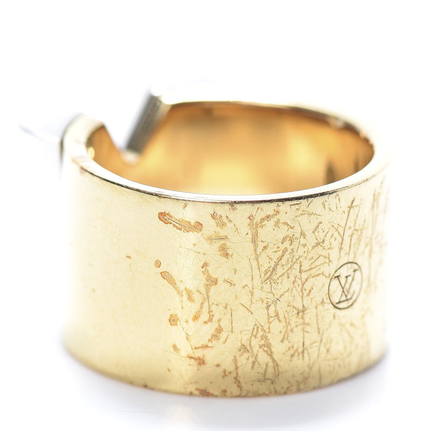 Brass Essential V Ring M Gold Silver