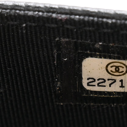 Chanel Caviar Quilted Flap Card Holder Wallet Black 8 of 10