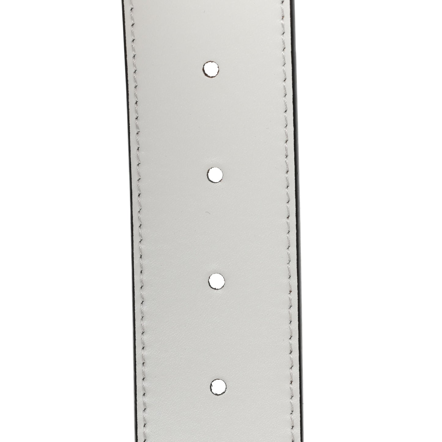 Vitello Liberty F is Fendi Bi-Color Reversible 80 32 Belt Caramello White