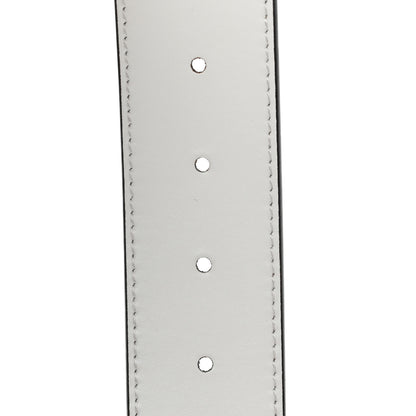 Fendi Vitello Liberty F is Fendi Bi-Color Reversible 80 32 Belt Caramello White 4 of 5