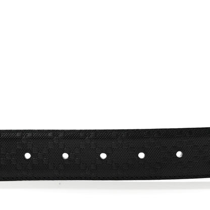 Gucci Bright Diamante Signature Belt 75 30 Black 6 of 6