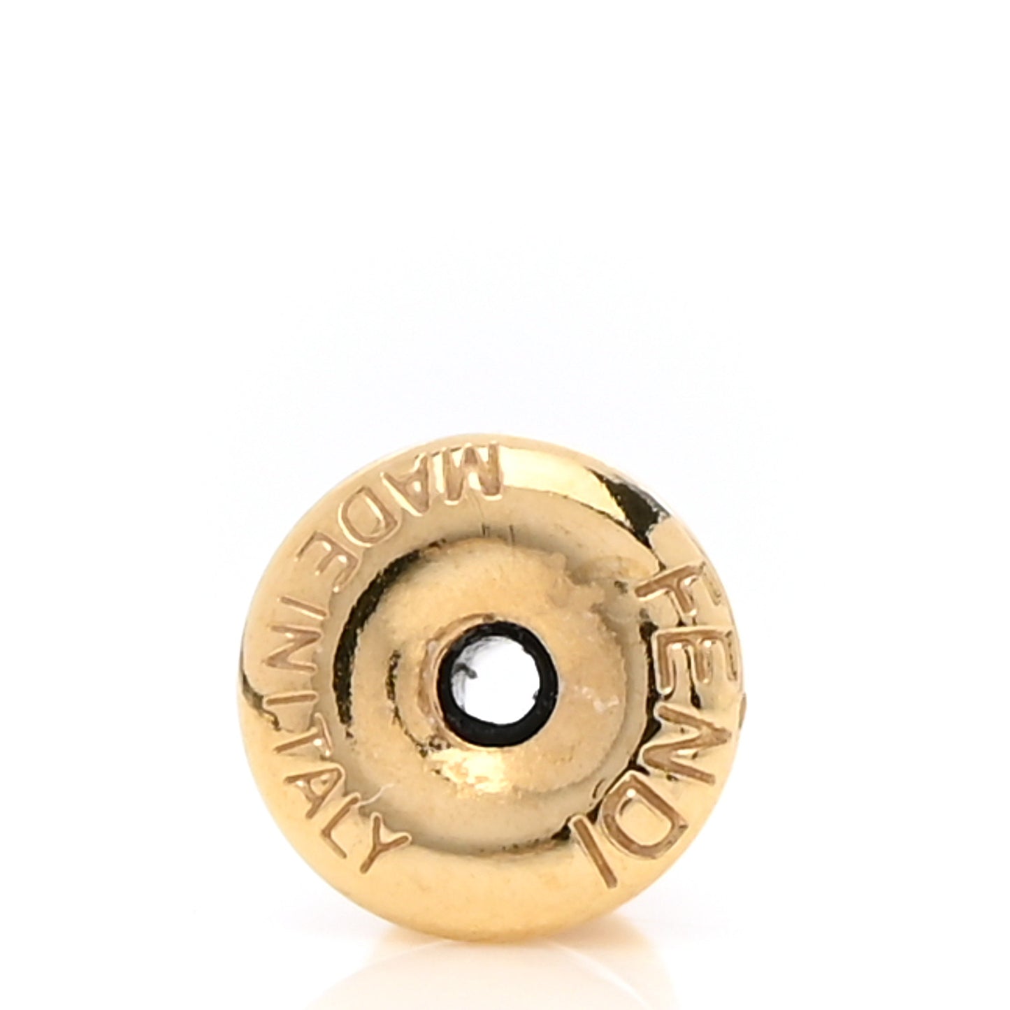 Metal Crystal F is Fendi Earrings Gold