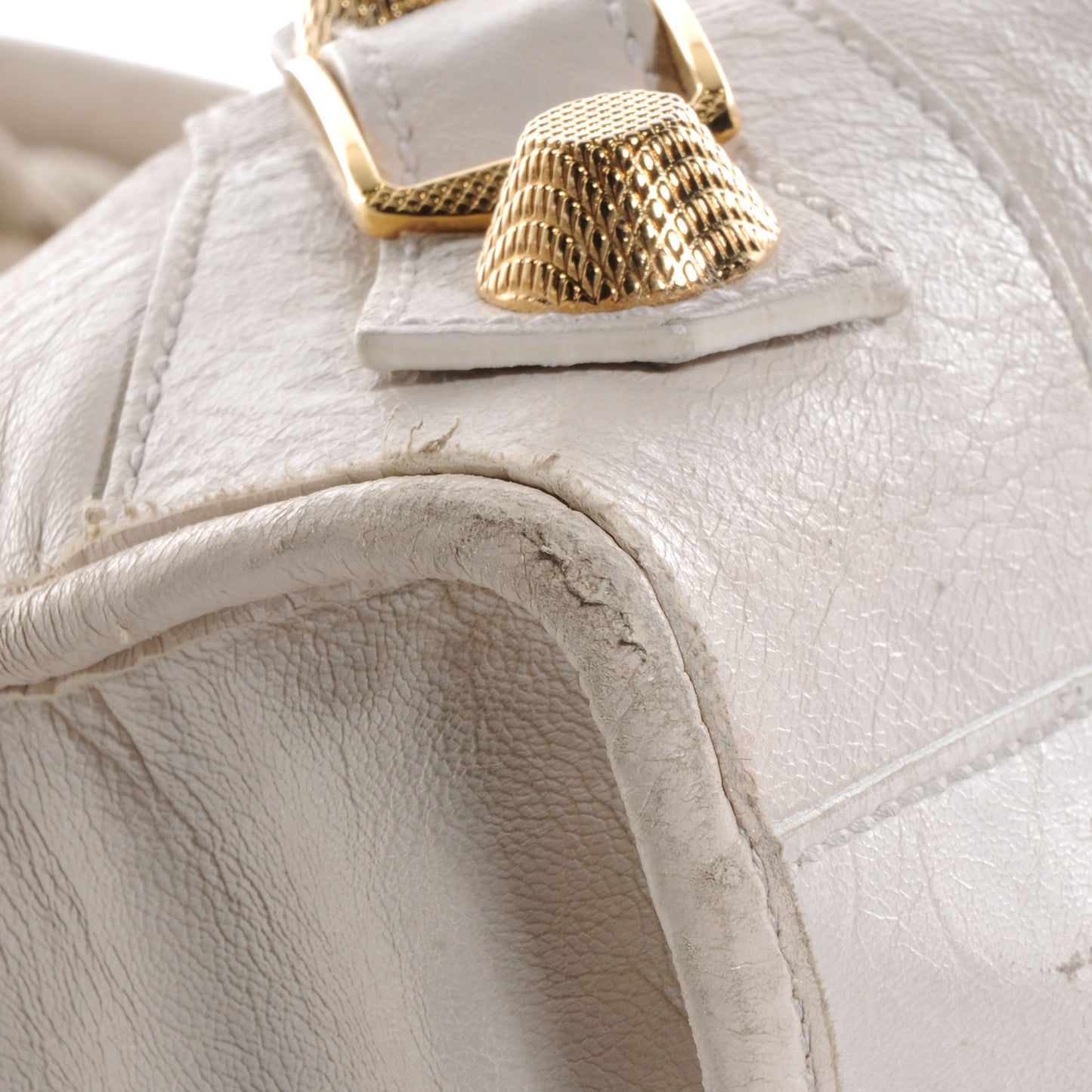 Agneau Giant 21 Gold Hardware City White