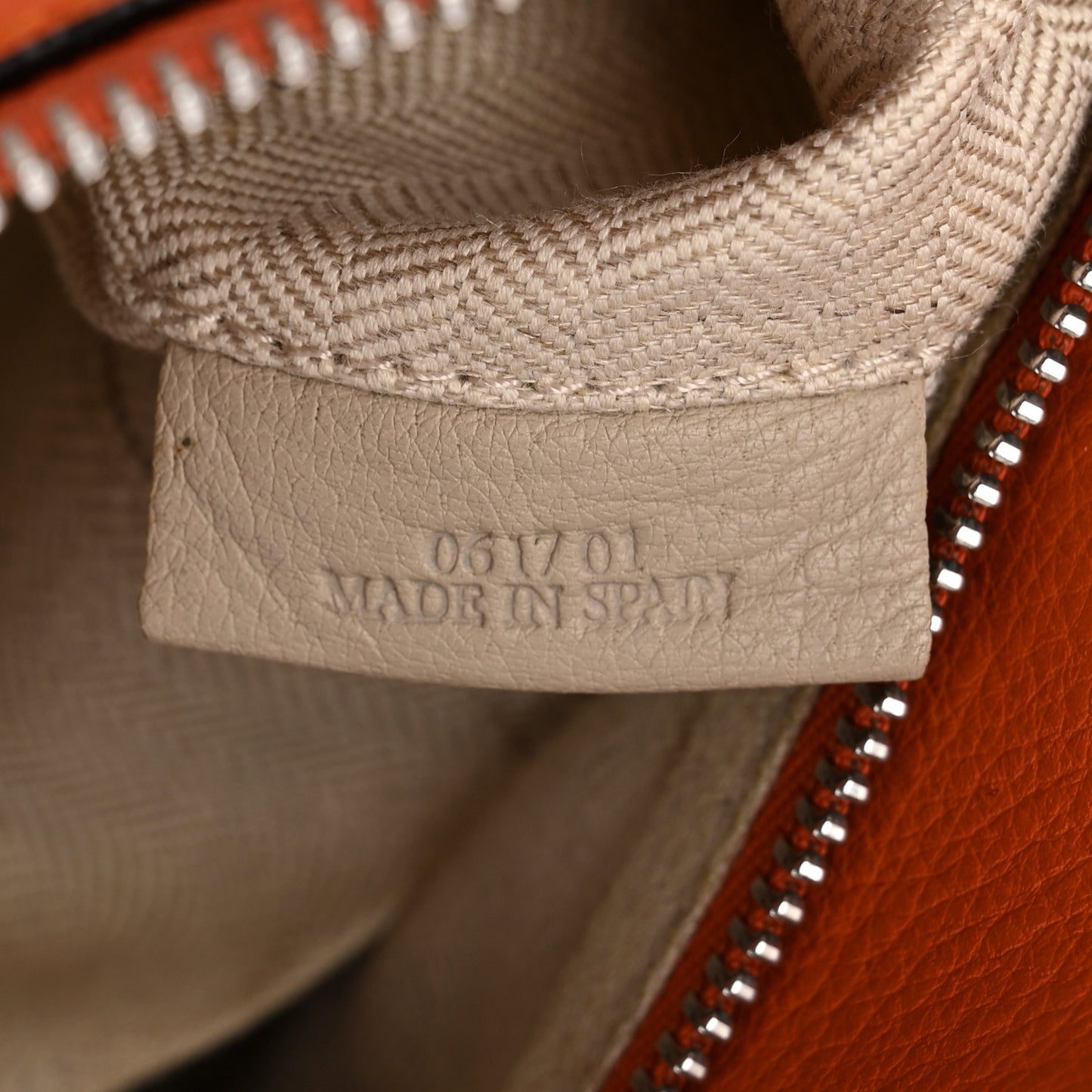 Calfskin Small Puzzle Bag Coral