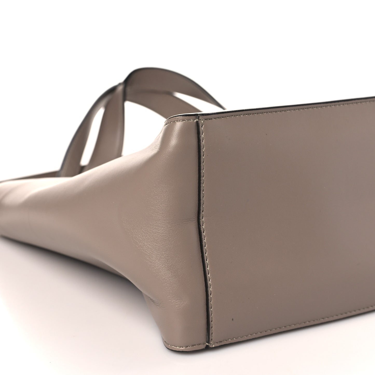 Eco Alter Nappa East West Perforated Tote Moss