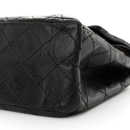 Chanel Aged Calfskin Quilted 2.55 Reissue 226 Flap Black 10 of 16