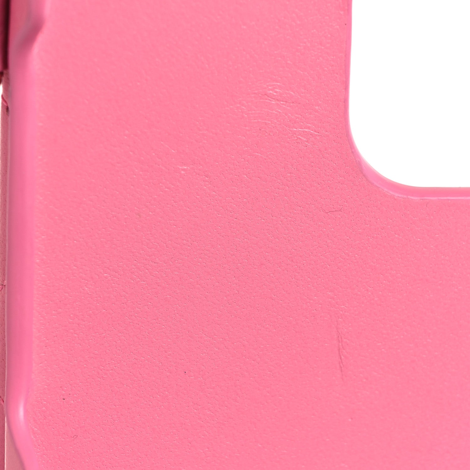 Chanel Lambskin Quilted Pearl Crush iPhone XII Pro Holder With Chain Pink 12 of 12