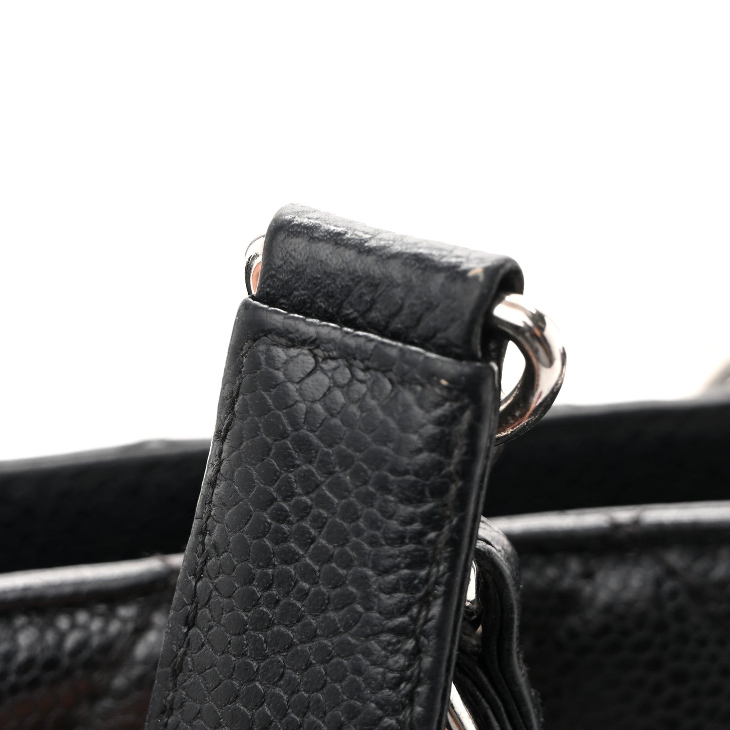Chanel Caviar Quilted Grand Shopping Tote GST Black 14 of 15