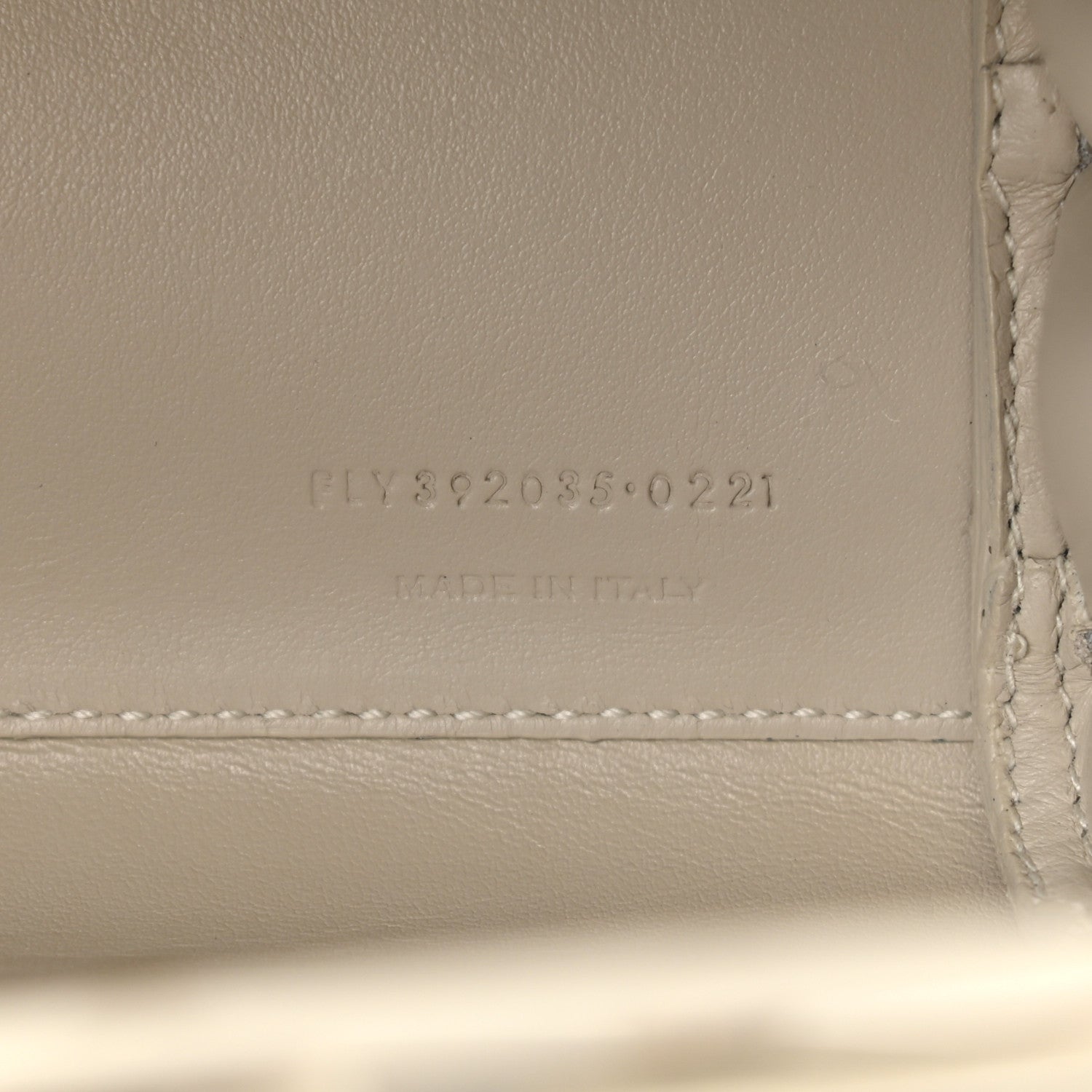 Saint Laurent Grained Calfskin Nano Sac de Jour Pearl White 8 of 10