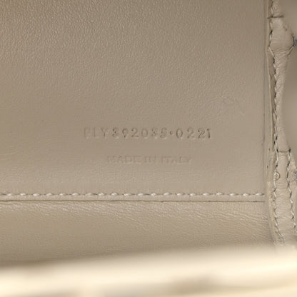 Saint Laurent Grained Calfskin Nano Sac de Jour Pearl White 8 of 10