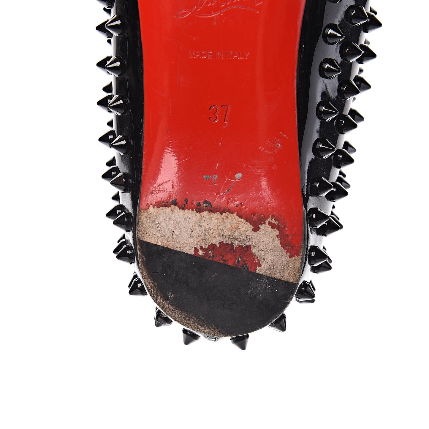 Patent Gozul Spikes Flats 37 Black
